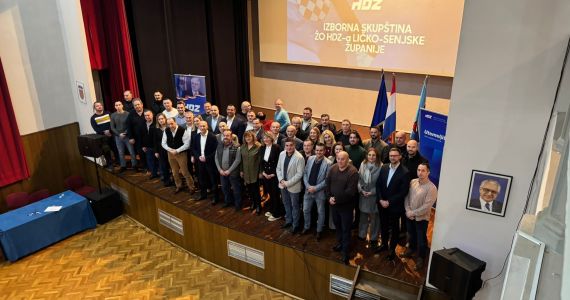 HDZ Ličko-senjske županije održao izbornu skupštinu